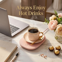 Electric Mug Warmer for Coffee & Tea Desk Pad