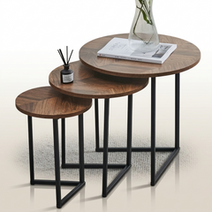 Luxury Wooden Nesting Coffee Tables