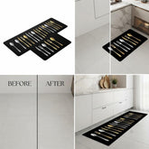 Luxury Non-Slip Kitchen Mat Set