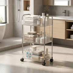 3-Tier Rolling Storage Cart Organizer