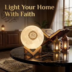 Moon Lamp Quran Speaker Bluetooth LED