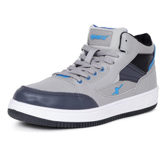 Sparx Men's High-Top Sneakers Grey Blue