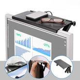 Adjustable Monitor and TV Top Shelf Storage Rack