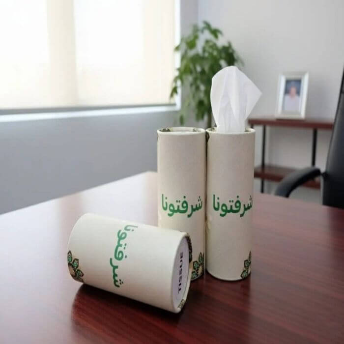 Arbaana tissue holder 3-pack with sleek, modern design, perfect for organizing tissue boxes in living rooms or bathrooms.