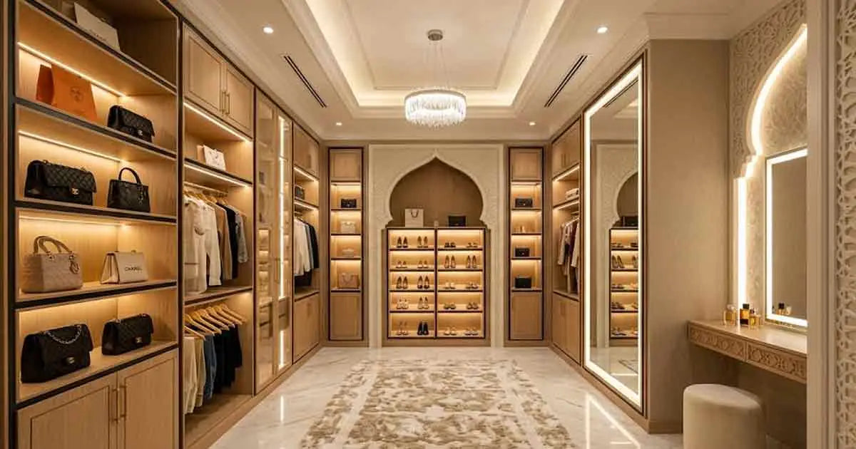 how to set up dressing room home Kuwait