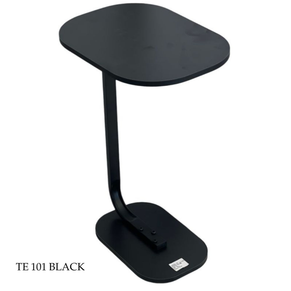 C Shaped End Table Tall Side