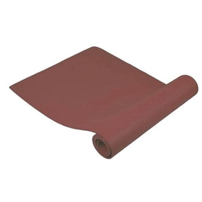 Arbaana yoga mat for exercise and workout, non-slip, cushioned fitness mat suitable for yoga, stretching, and fitness routines.