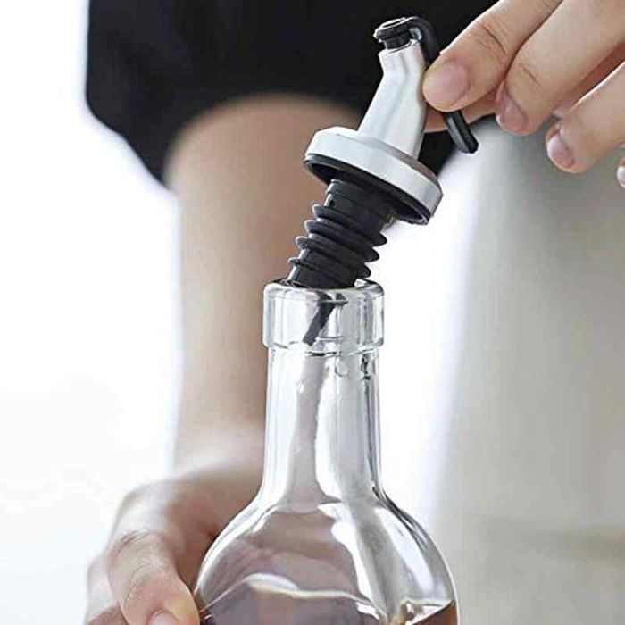 2-Piece Glass Oil and Vinegar Dispenser Set - 500ml