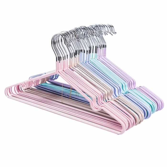 10pcs Metal Clothes Hanger Set