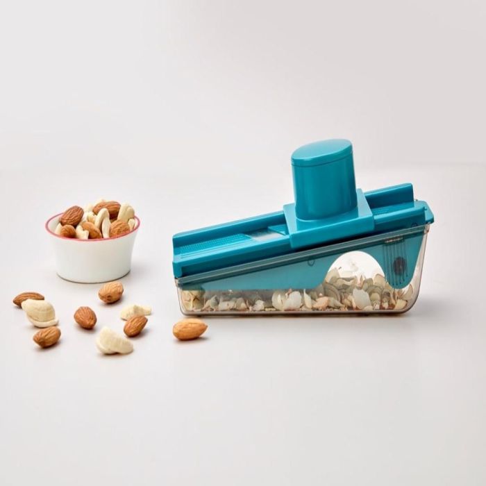 Multipurpose Dry Fruit and Nut Cutter with Container