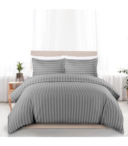 Double Duvet Satin Cover Set 4 or 6 Pcs