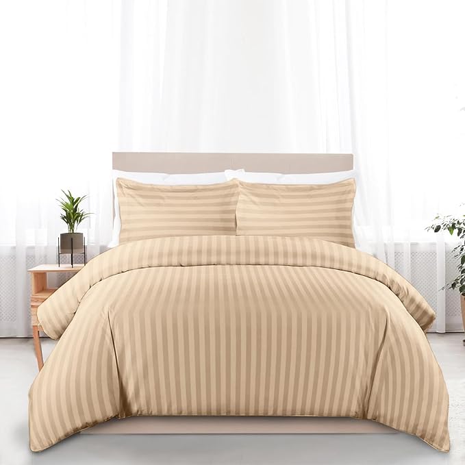 Double Duvet Satin Cover Set 4 or 6 Pcs