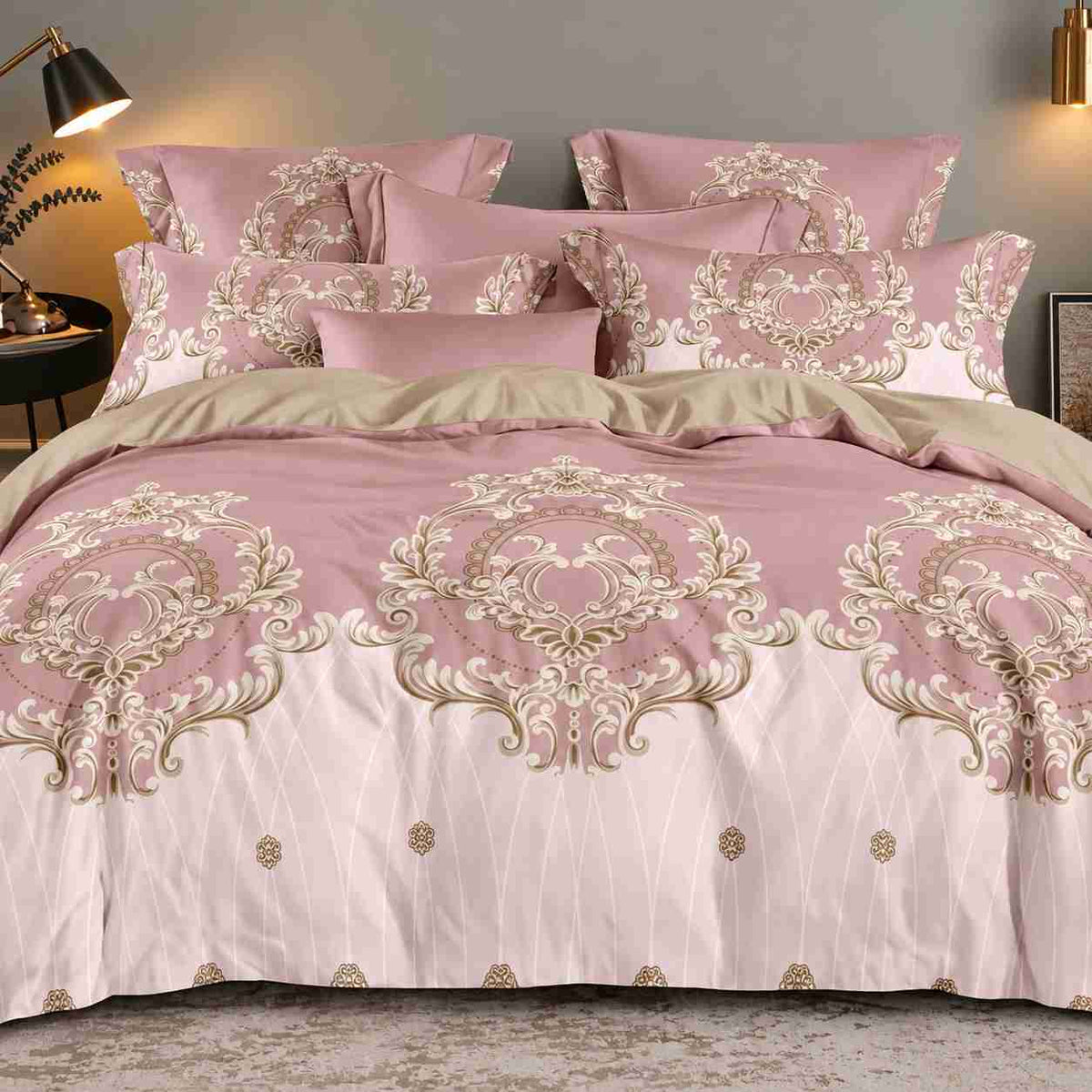 6Pcs Double-Sided Printed Comforter Set 220 x 240 cm
