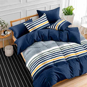 6Pcs Double-Sided Printed Comforter Set 220 x 240 cm