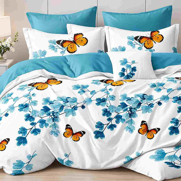 6Pcs Double-Sided Printed Comforter Set 220 x 240 cm