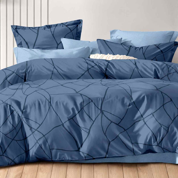 6Pcs Double-Sided Printed Comforter Set 220 x 240 cm