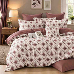 6-Piece Comforter Set King Size Bedding Set