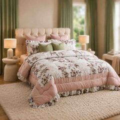 8-Piece Comforter Set King Size Bedding Set