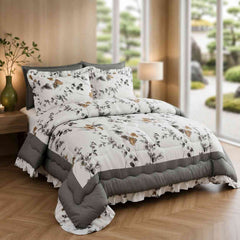 6-Piece Comforter Set King Size Bedding Set