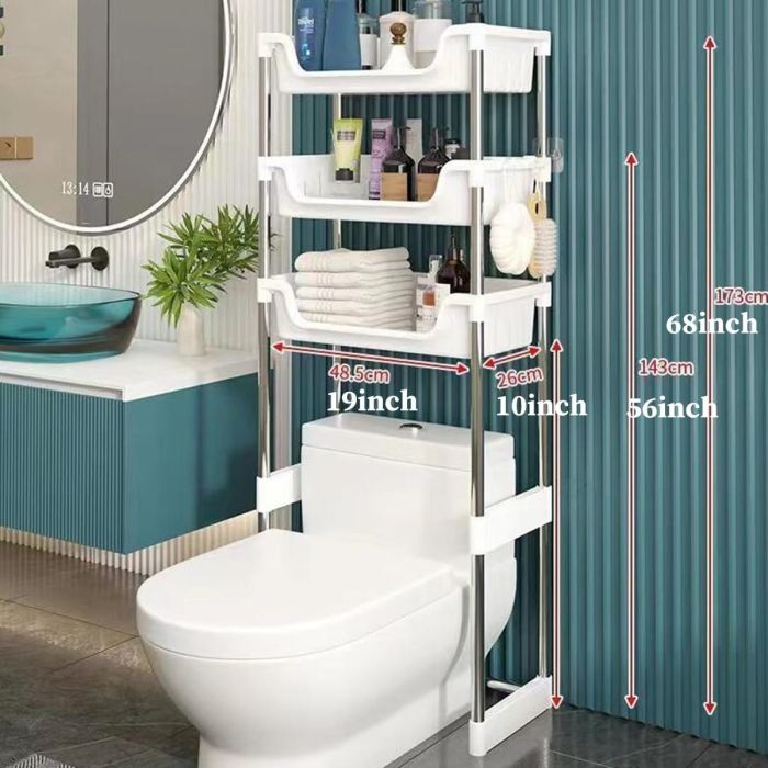 3 Layers Toilet Rack Organizer