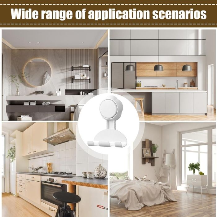 Multi-Purpose Suction Cup Holder for Bathroom and Kitchen