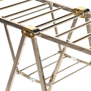 Foldable Stainless Steel Clothes Drying Stand