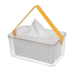 Clear Acrylic Tissue Box Holder – 26 x 14cm