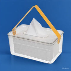 Clear Acrylic Tissue Box Holder – 26 x 14cm