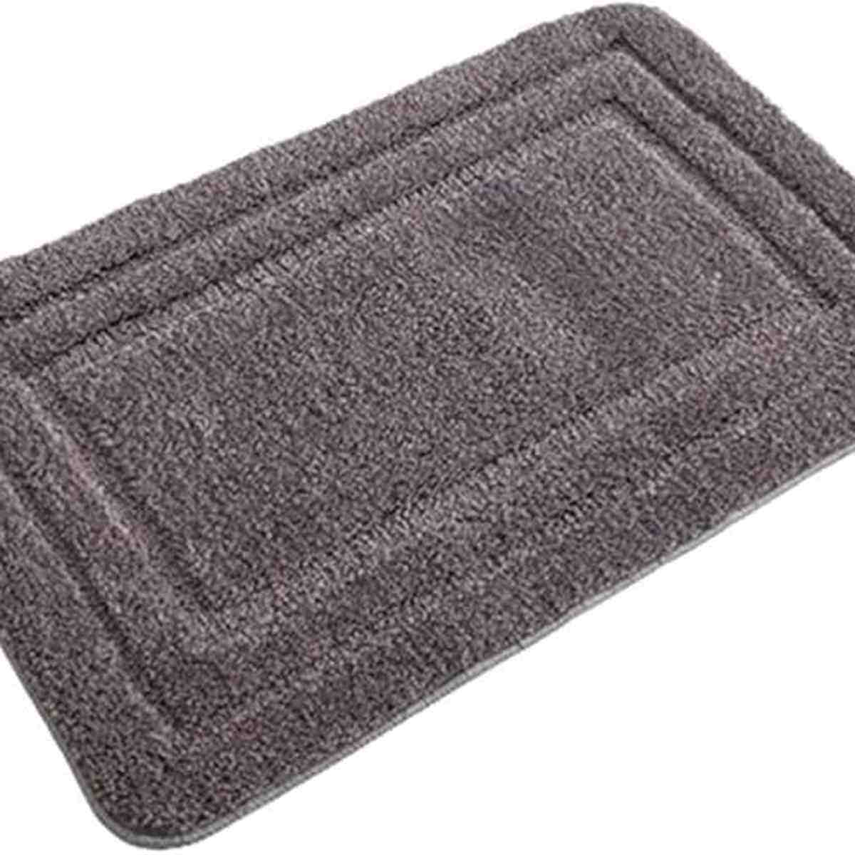 Bathroom Rugs 50X80cm, Non-Slip Doormats Extra Soft and Absorbent Microfiber Bath Mat for Home Floor