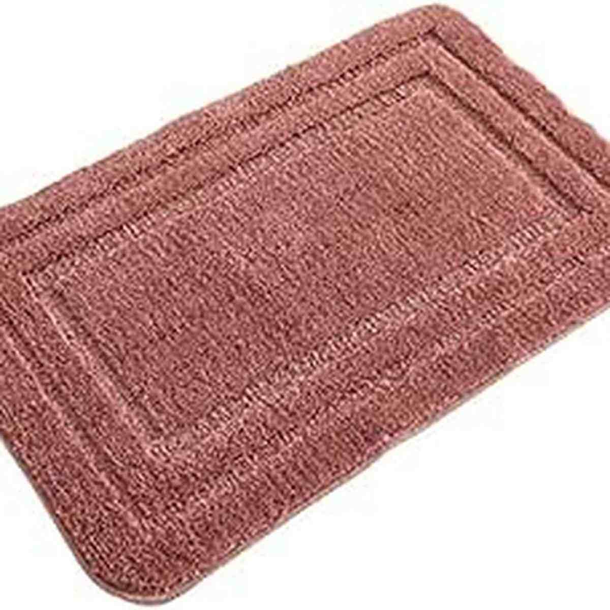 Bathroom Rugs 50X80cm, Non-Slip Doormats Extra Soft and Absorbent Microfiber Bath Mat for Home Floor