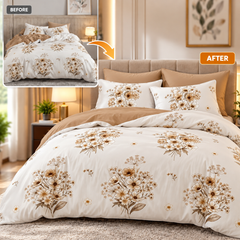 Luxury Floral Bedding Set | Soft Comfort