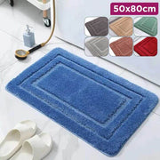 Luxury Non Slip Bath Floor Mat 50x80 cm | Soft Furry Bathroom Rug
