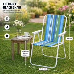 Foldable Beach Chair – Lightweight Outdoor Seat
