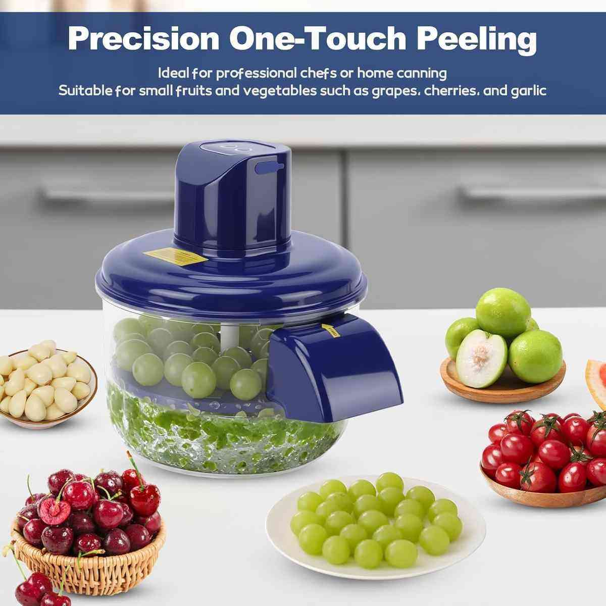 Garlic Peeler Automatic Fruit & Vegetable Peeler Machine Fruit Peeler Rechargeable Electric