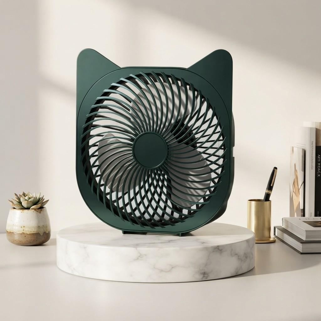 Portable USB Desk Fan | Rechargeable Mini Fan