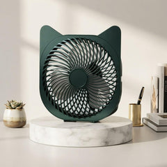 Portable USB Desk Fan | Rechargeable Mini Fan