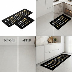 Luxury Non-Slip Kitchen Mat Set