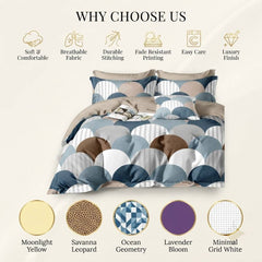 Luxury Printed Bedding Set | Premium Comfort