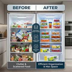 Square/Round Airtight Food Storage Container Set