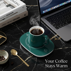 Electric Mug Warmer for Coffee & Tea Desk Pad