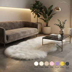 Luxury Soft Faux Fur Area Rug