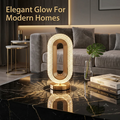 Crystal LED Table Lamp USB Rechargeable