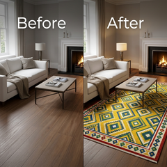 Luxury Soft Floor Rug 150x180 CM