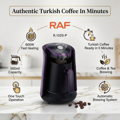 RAF Turkish Coffee Maker 600W 500ml