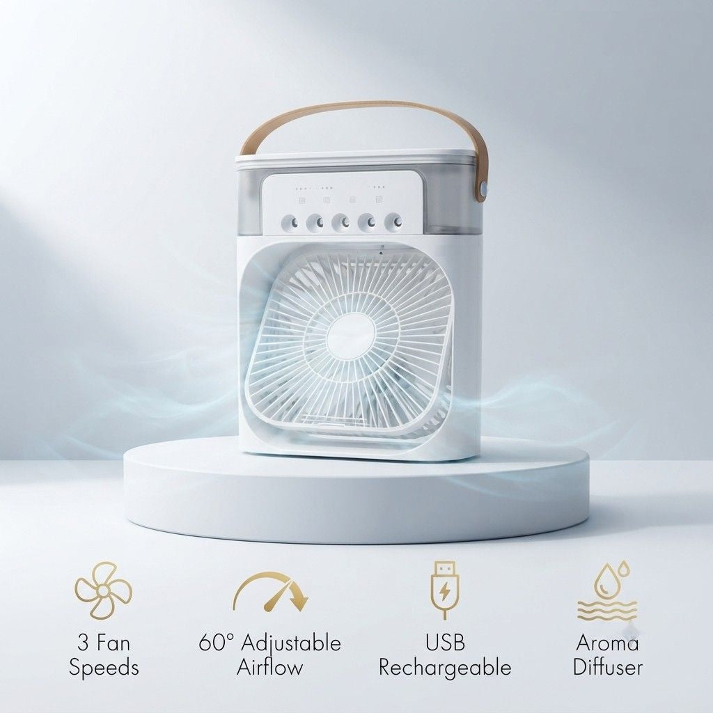 Portable USB Air Circulation Cooling Fan