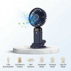 Portable USB Rechargeable Mini Fan
