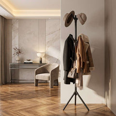 Modern Freestanding Coat Rack Organizer
