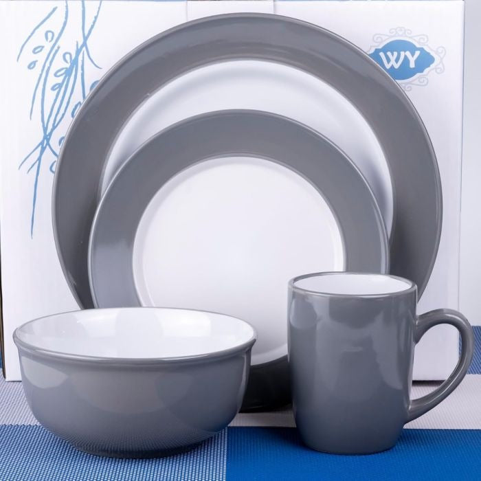 Maison & White 16-Piece Dinner Set