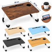 Laptop Table with Cup Holder 40X60CM