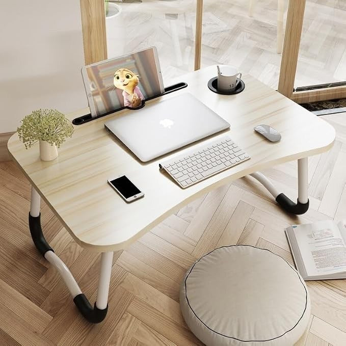 Laptop Table with Cup Holder 40X60CM